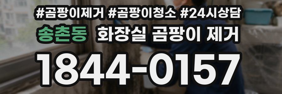 송촌동 화장실 곰팡이 제거