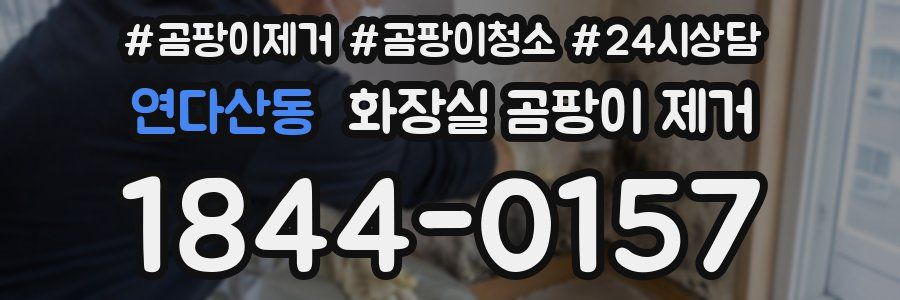 연다산동 화장실 곰팡이 제거