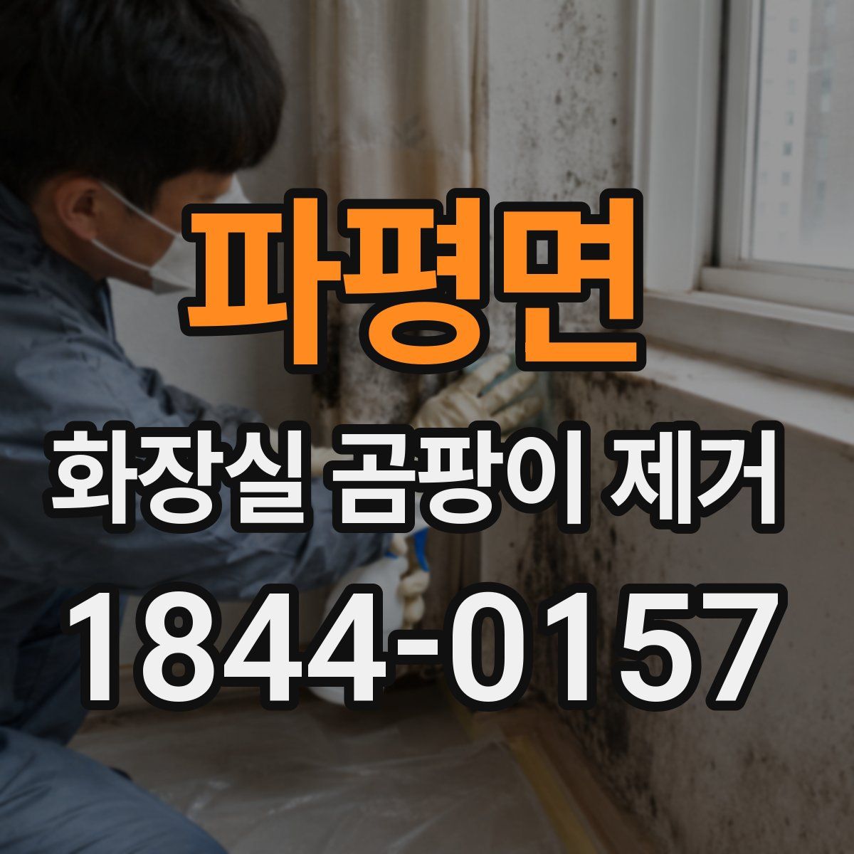 파평면 화장실 곰팡이 제거