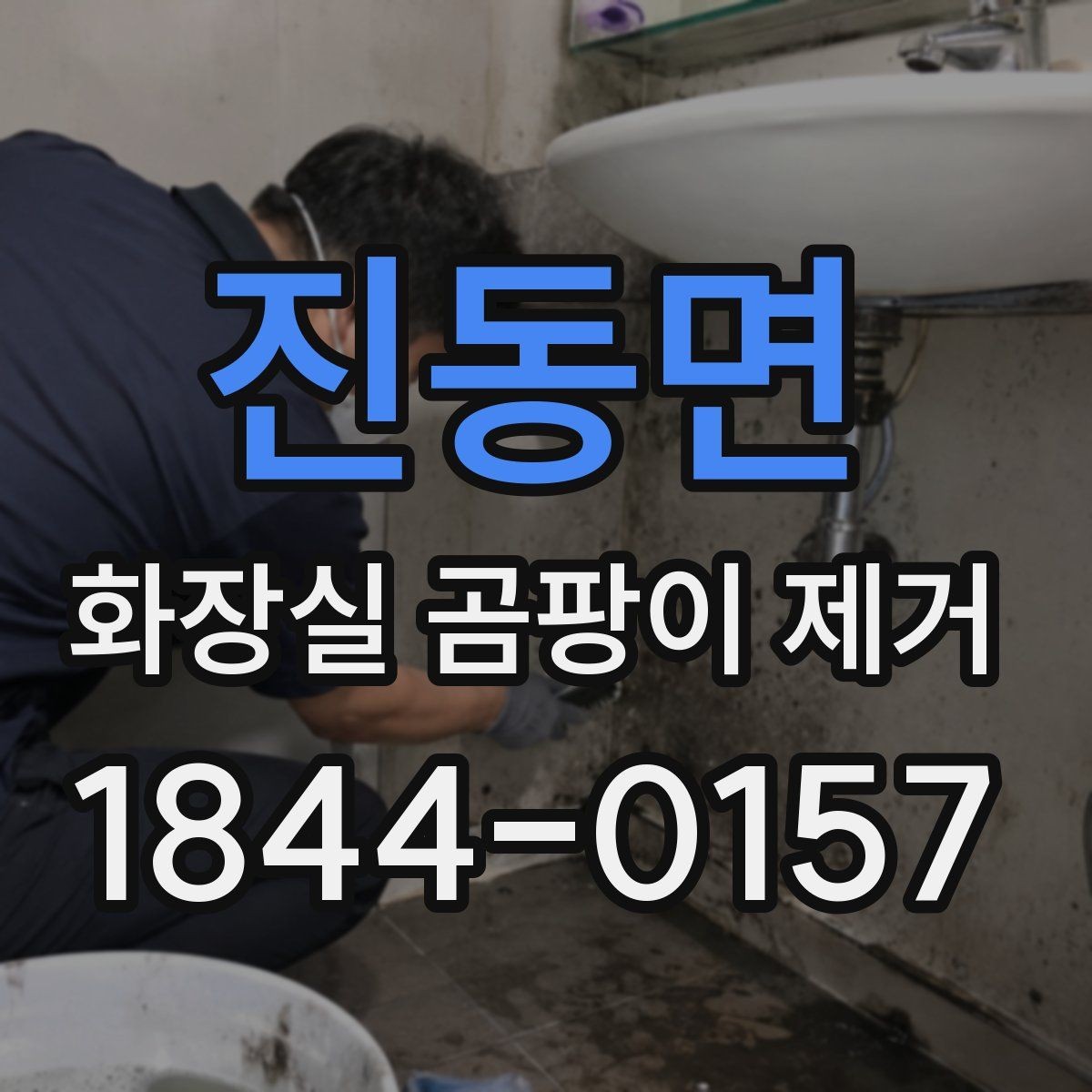 진동면 화장실 곰팡이 제거 타일과 실리콘을 나눠 손상 없이 닦는 법