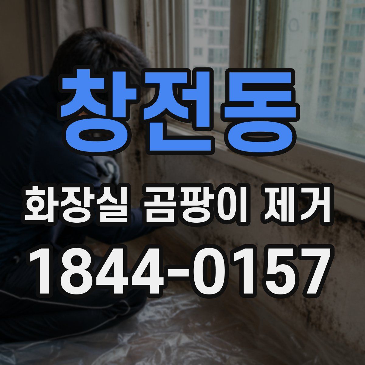 창전동 화장실 곰팡이 제거