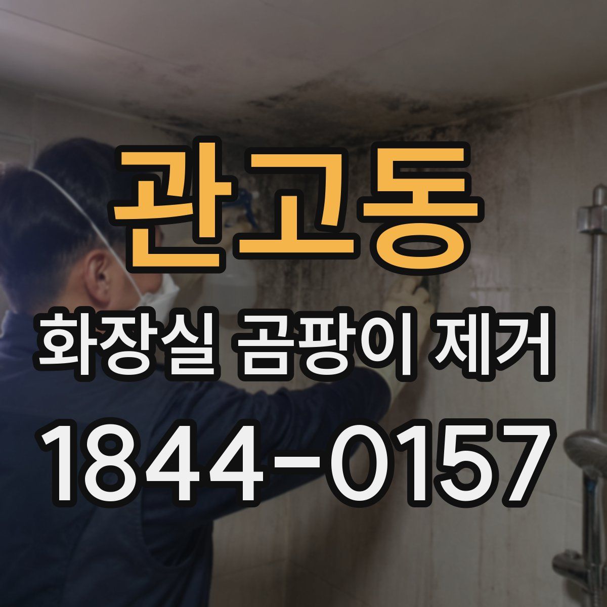 관고동 화장실 곰팡이 제거