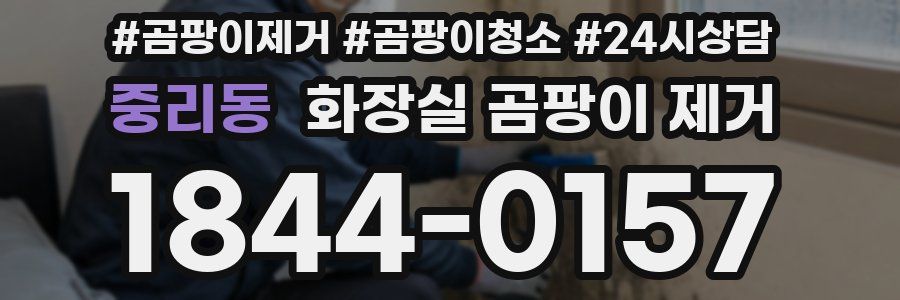 중리동 화장실 곰팡이 제거