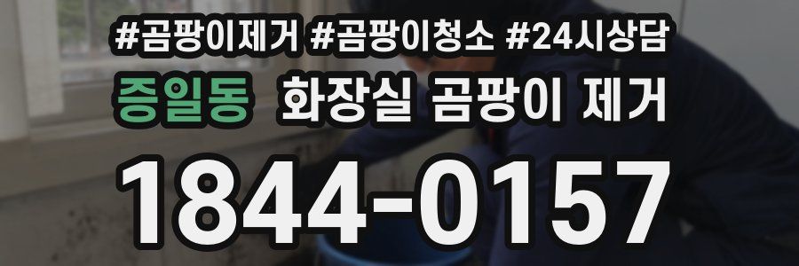 증일동 화장실 곰팡이 제거