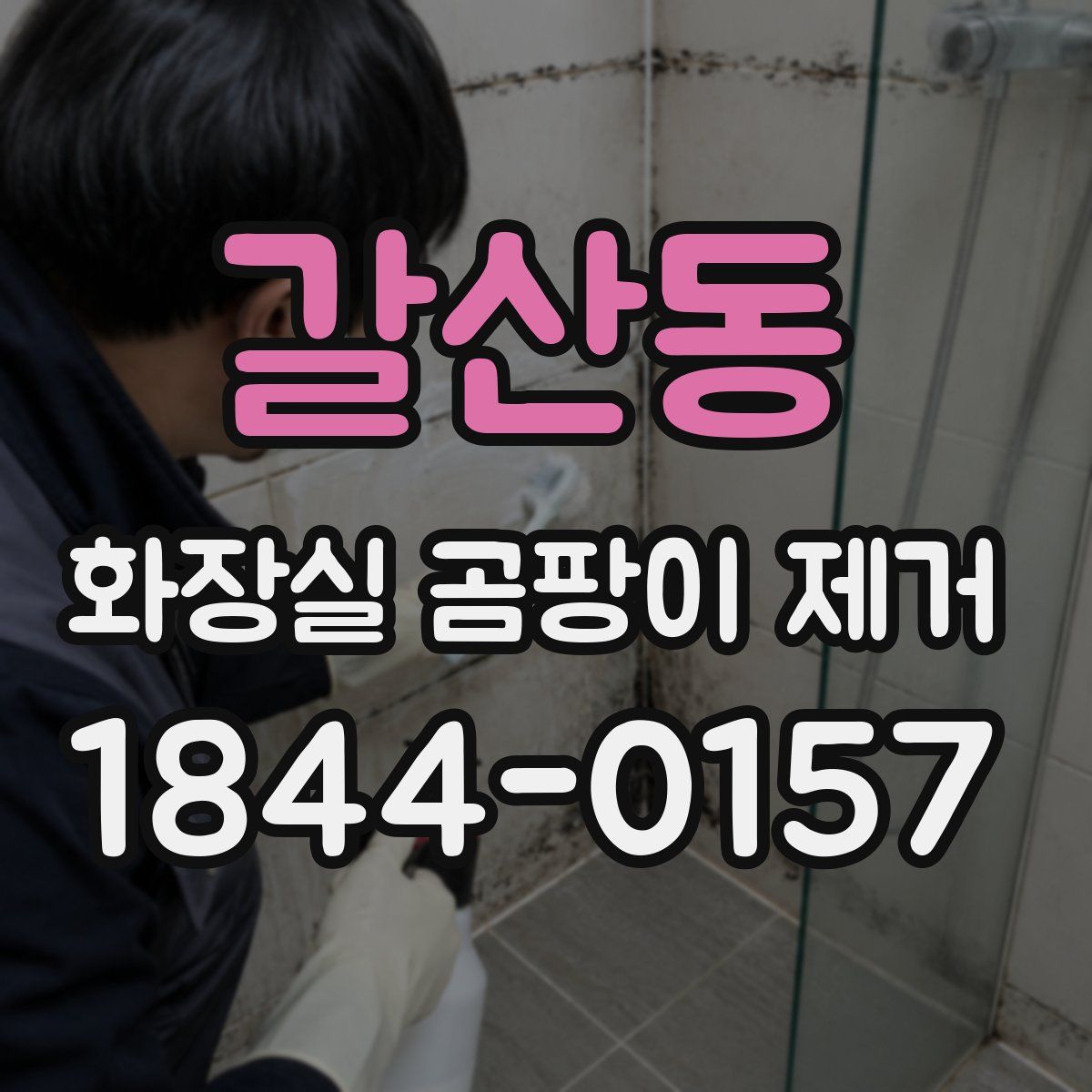 갈산동 화장실 곰팡이 제거