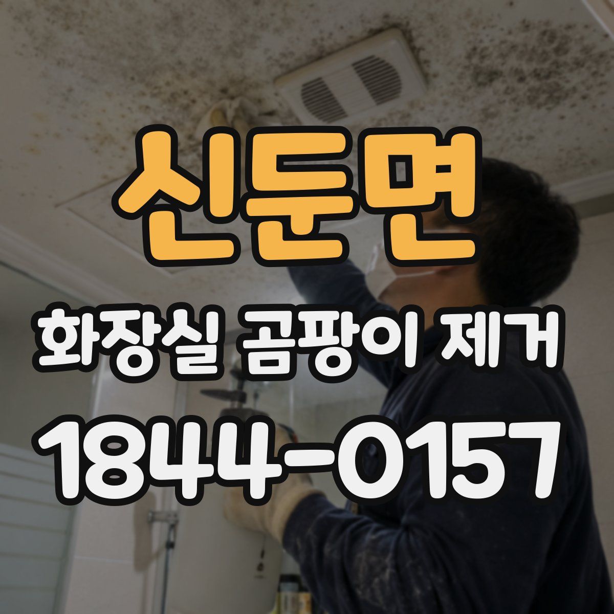 신둔면 화장실 곰팡이 제거