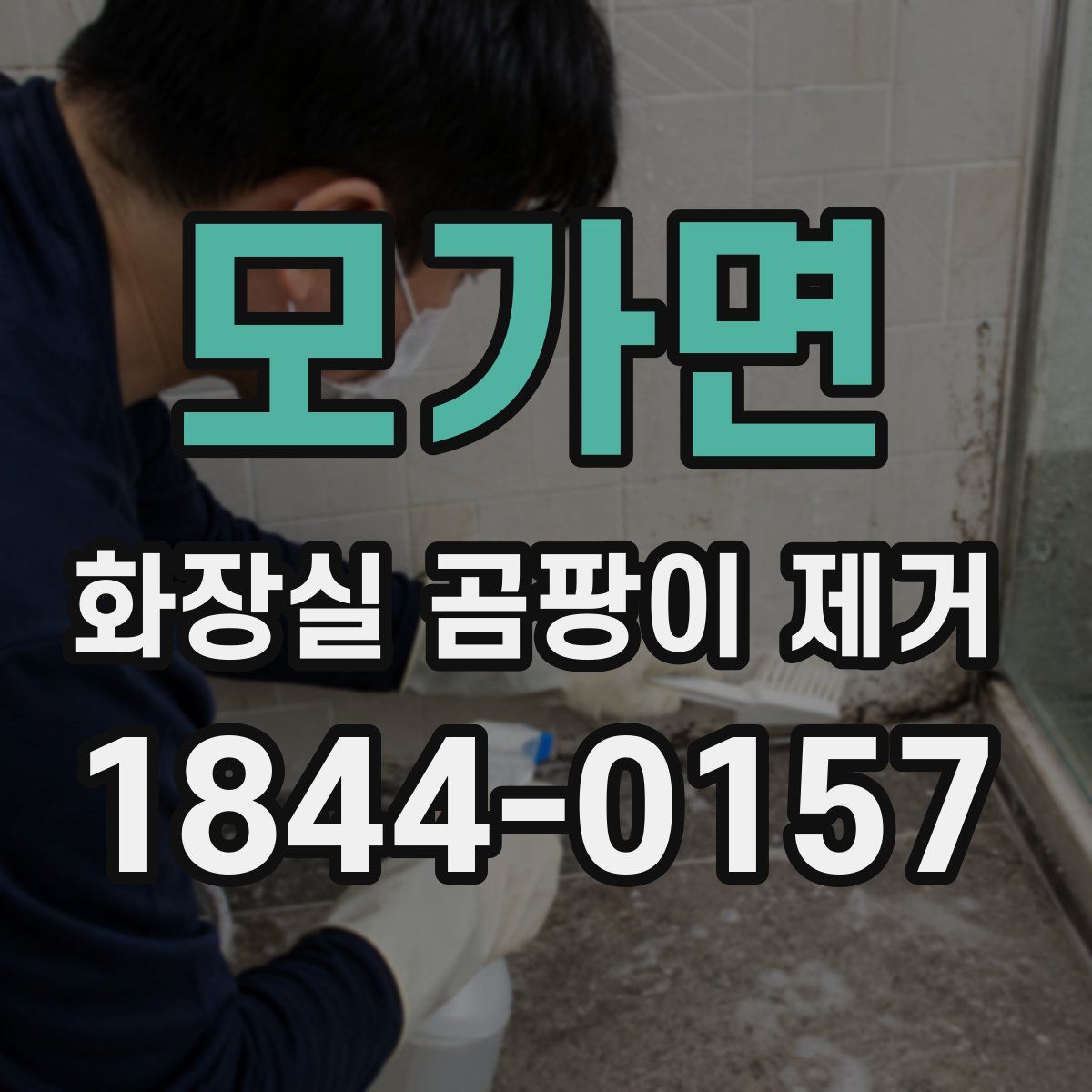모가면 화장실 곰팡이 제거