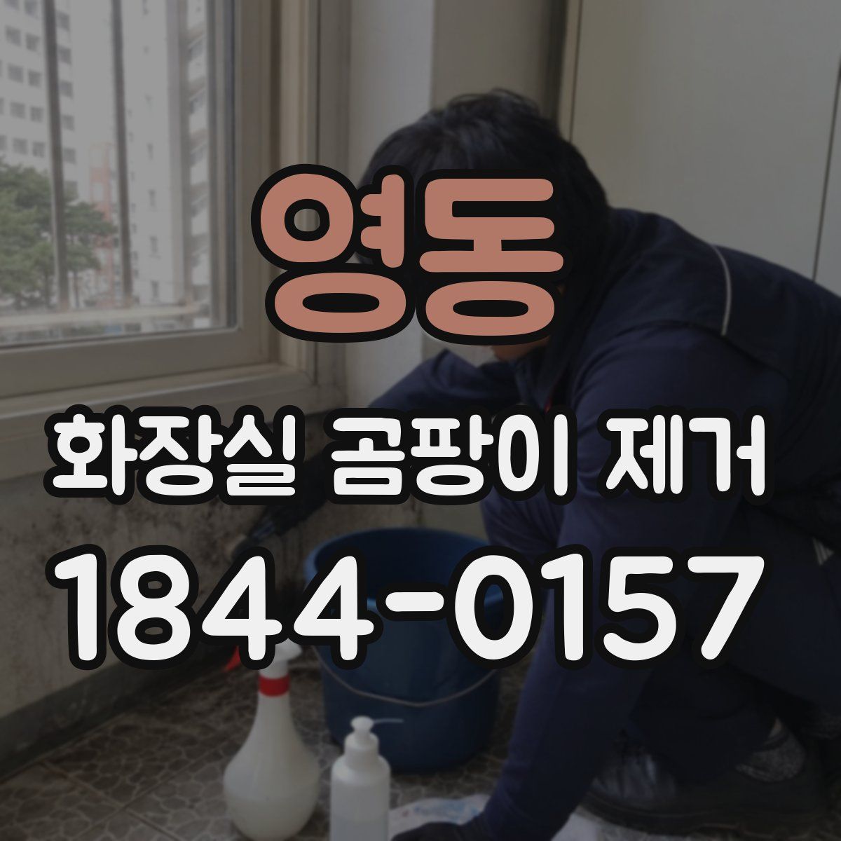 영동 화장실 곰팡이 제거