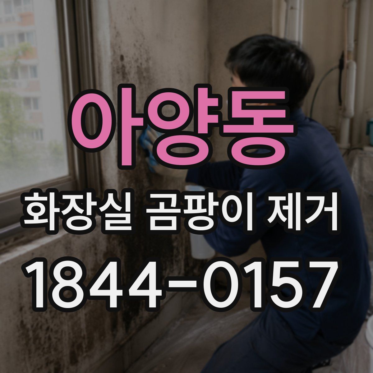 아양동 화장실 곰팡이 제거