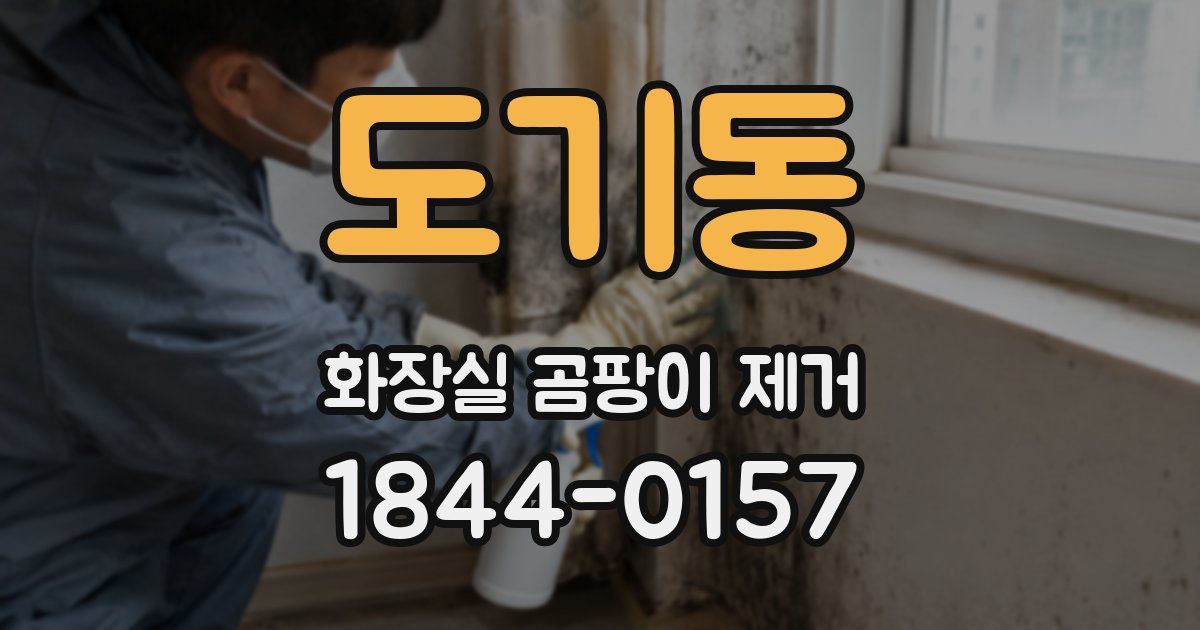 도기동 화장실 곰팡이 제거