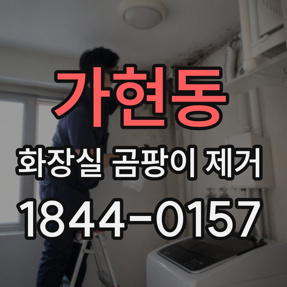 가현동 화장실 곰팡이 제거