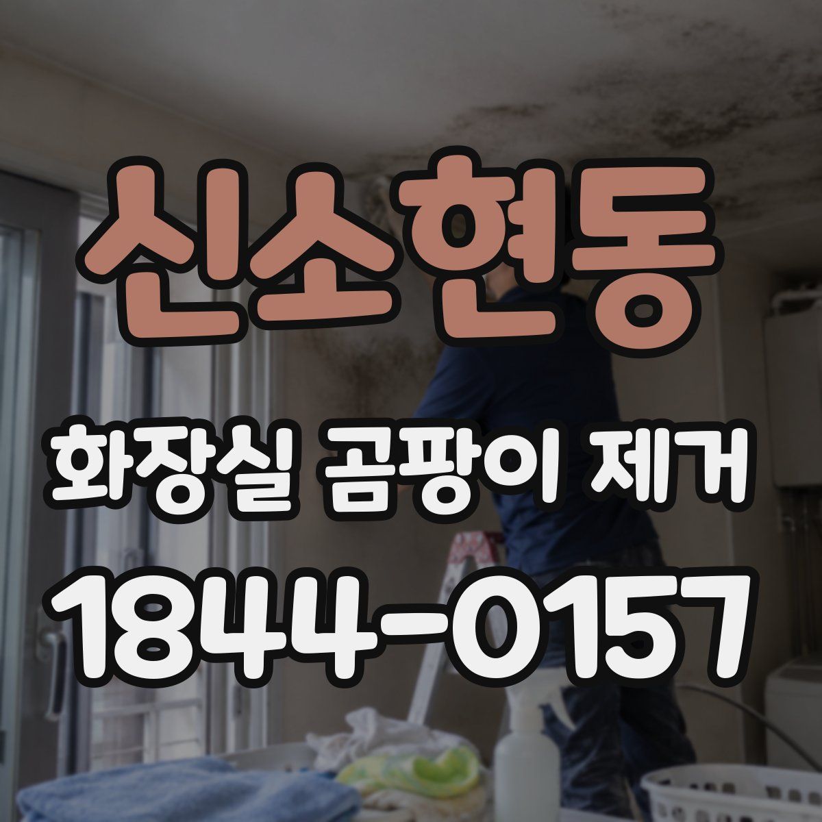 신소현동 화장실 곰팡이 제거