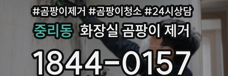 중리동 화장실 곰팡이 제거