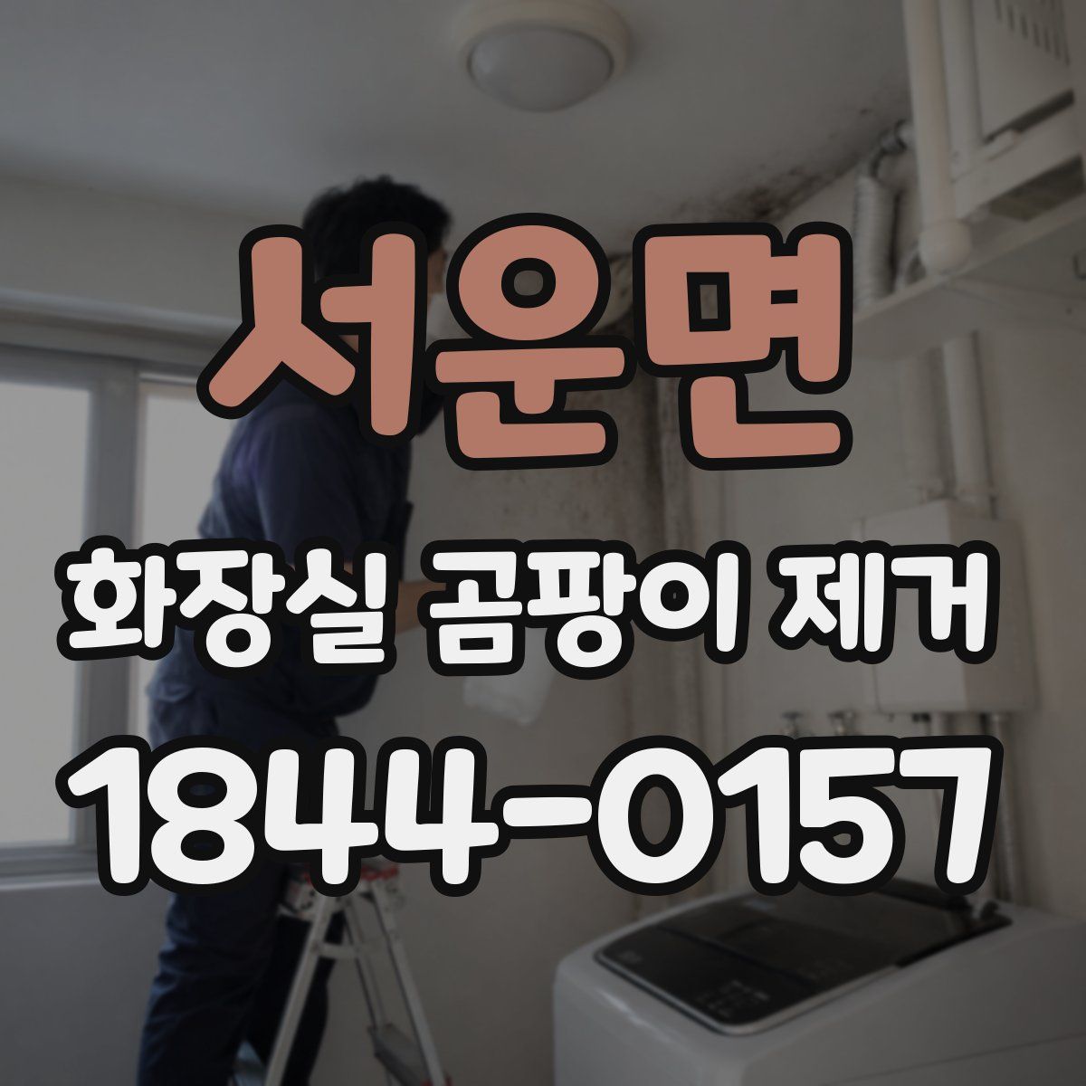 서운면 화장실 곰팡이 제거