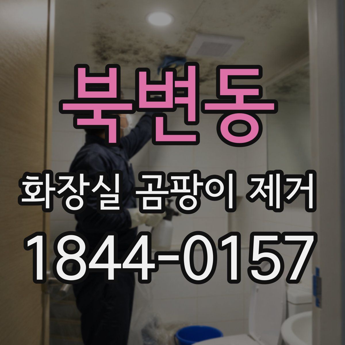북변동 화장실 곰팡이 제거