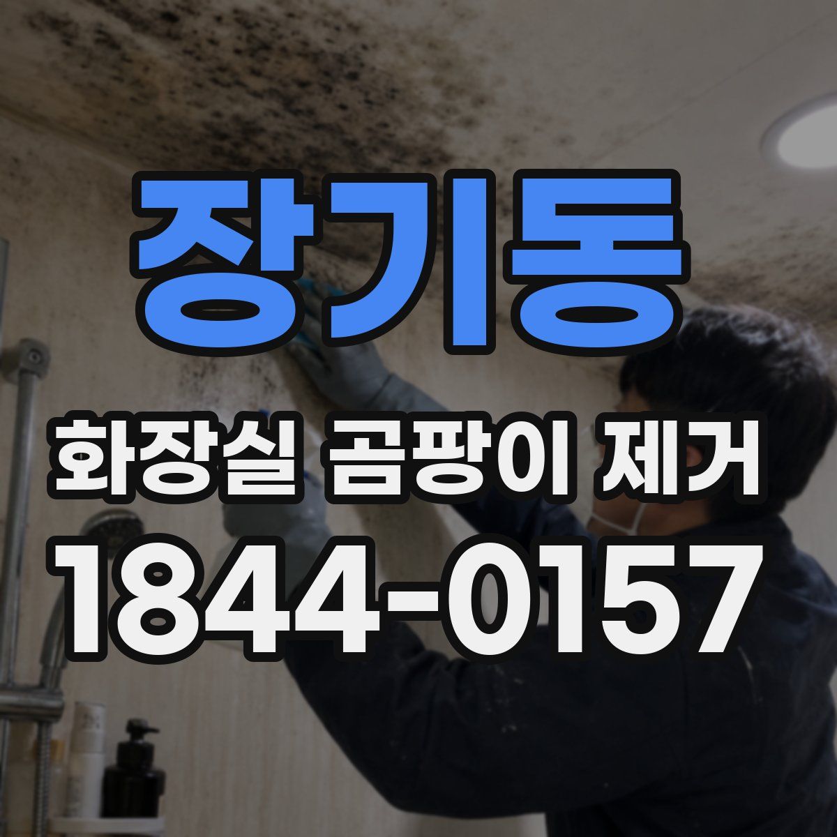 장기동 화장실 곰팡이 제거