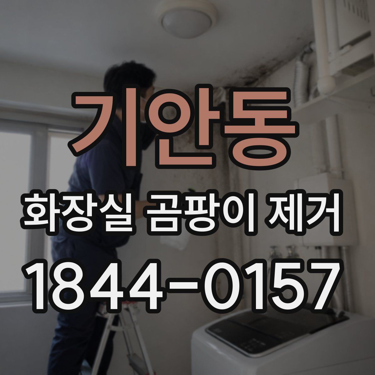 기안동 화장실 곰팡이 제거
