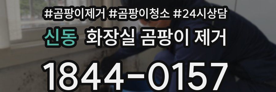 신동 화장실 곰팡이 제거