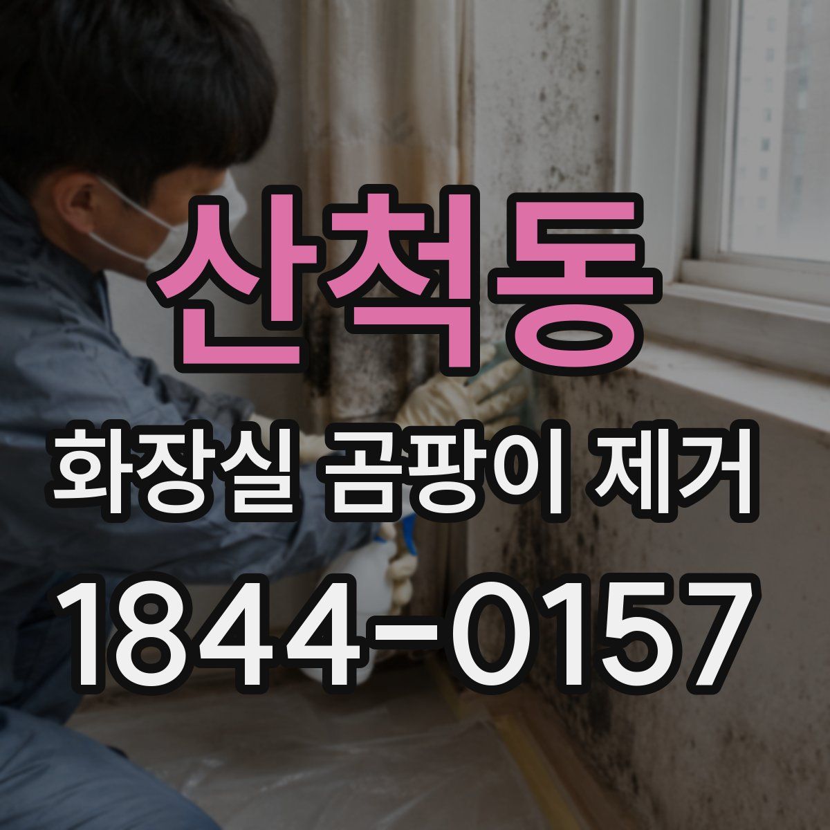 산척동 화장실 곰팡이 제거