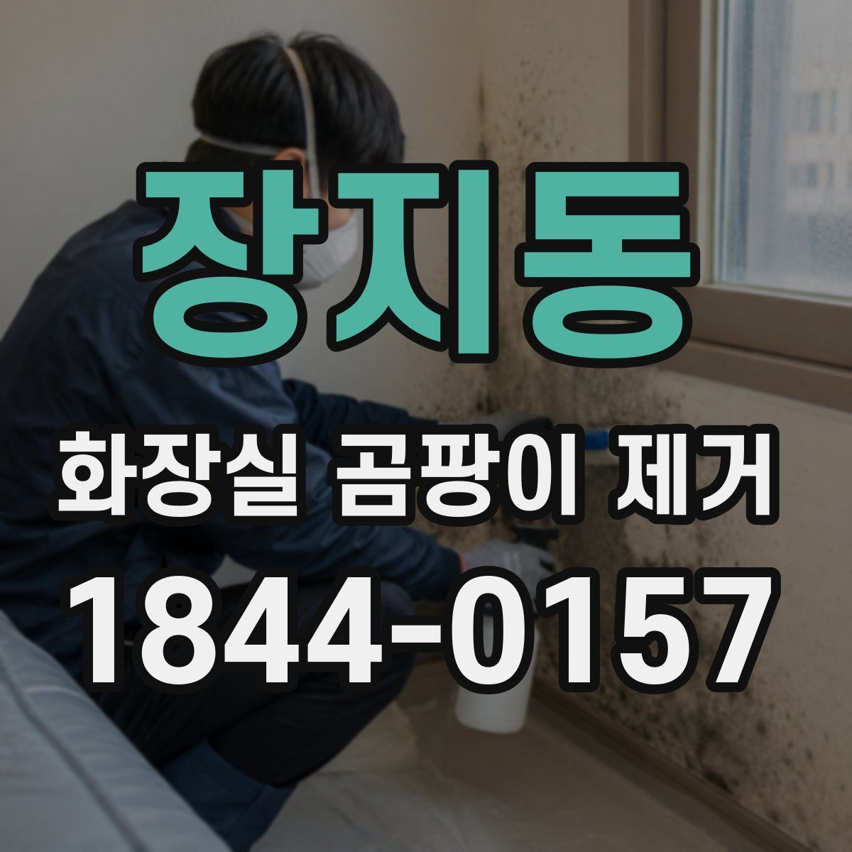 장지동 화장실 곰팡이 제거