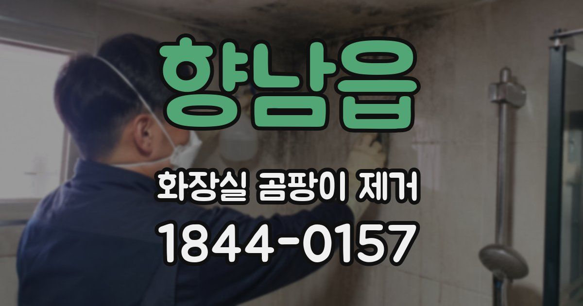 향남읍 화장실 곰팡이 제거