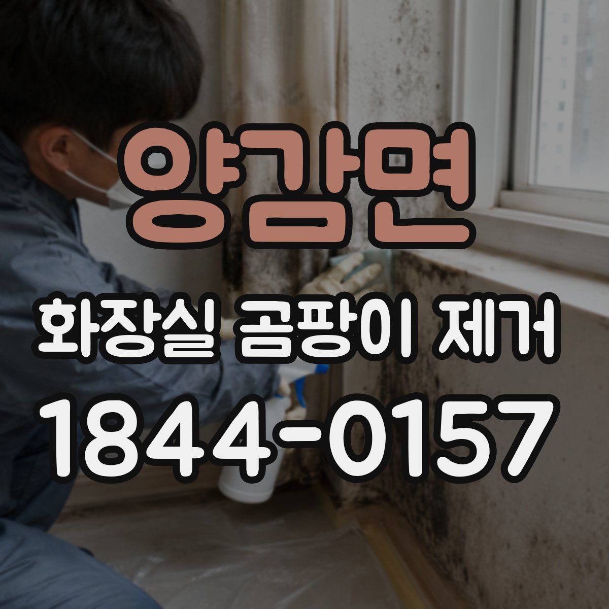 양감면 화장실 곰팡이 제거