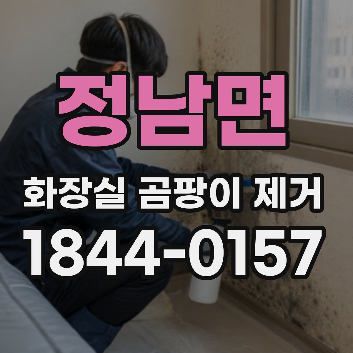 정남면 화장실 곰팡이 제거