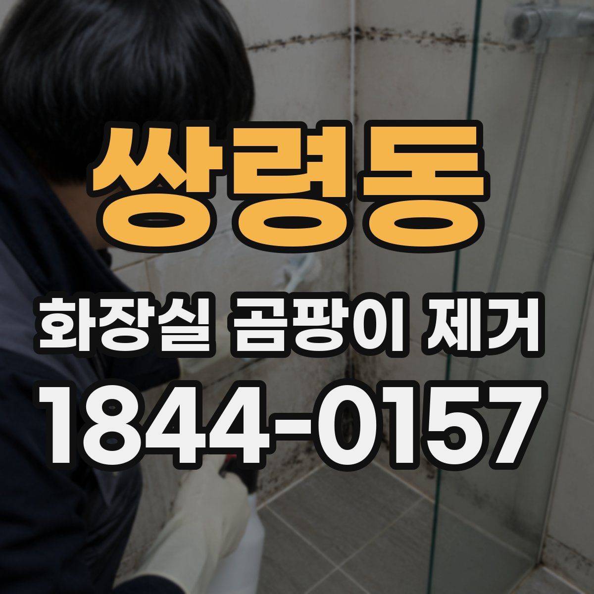 쌍령동 화장실 곰팡이 제거