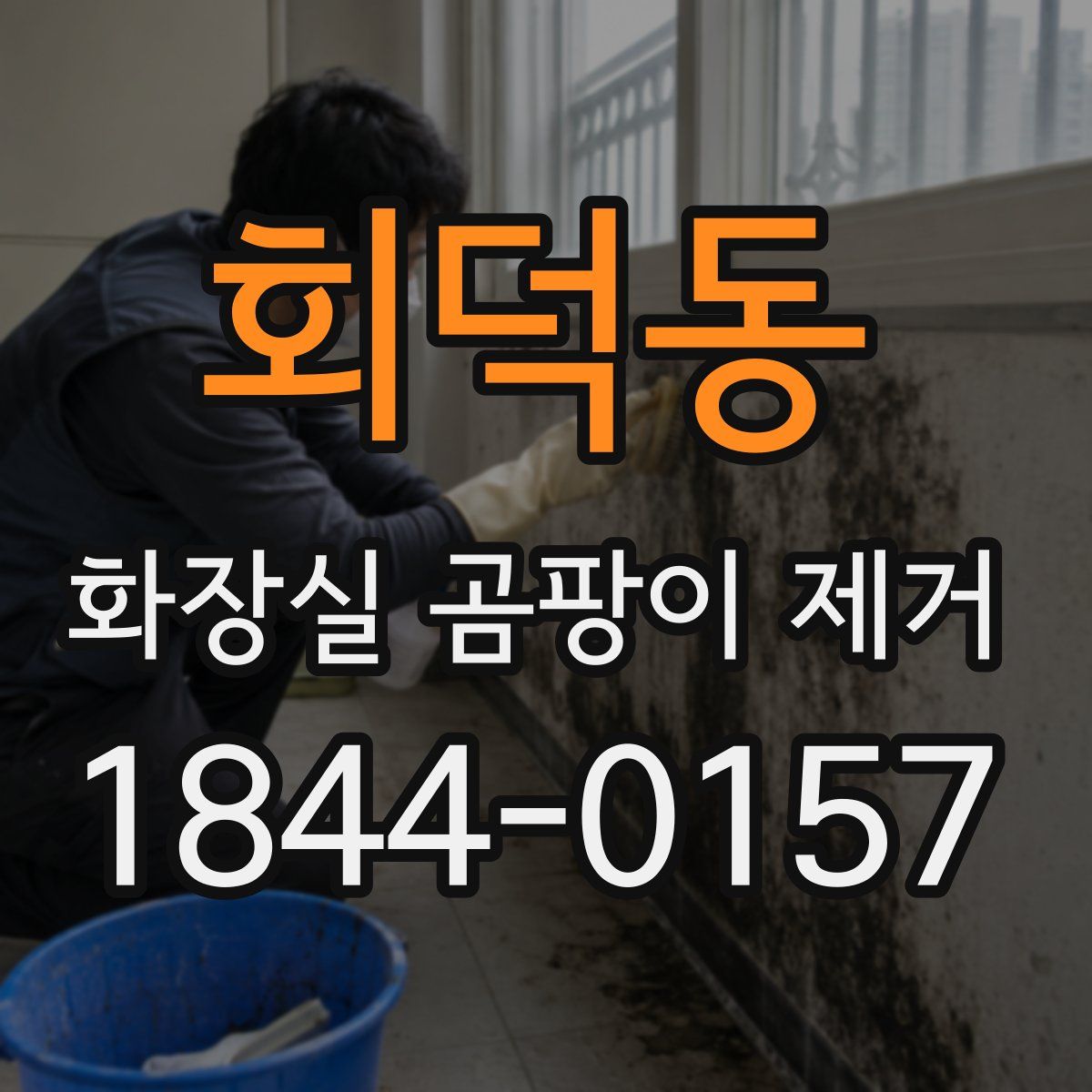 회덕동 화장실 곰팡이 제거