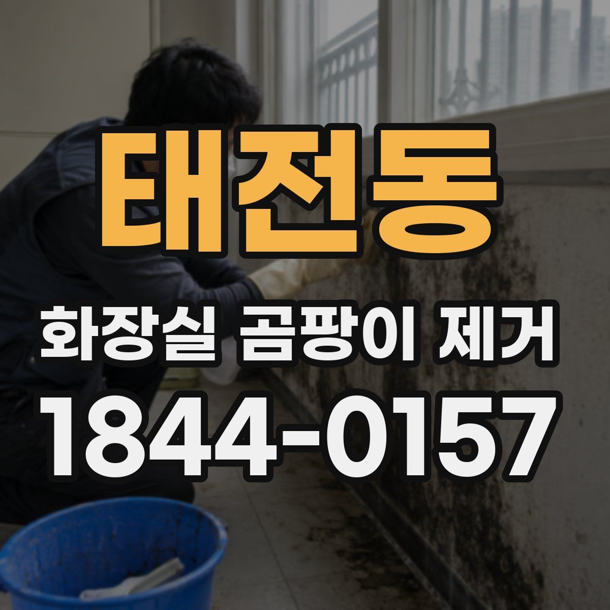 태전동 화장실 곰팡이 제거
