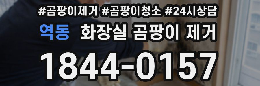 역동 화장실 곰팡이 제거