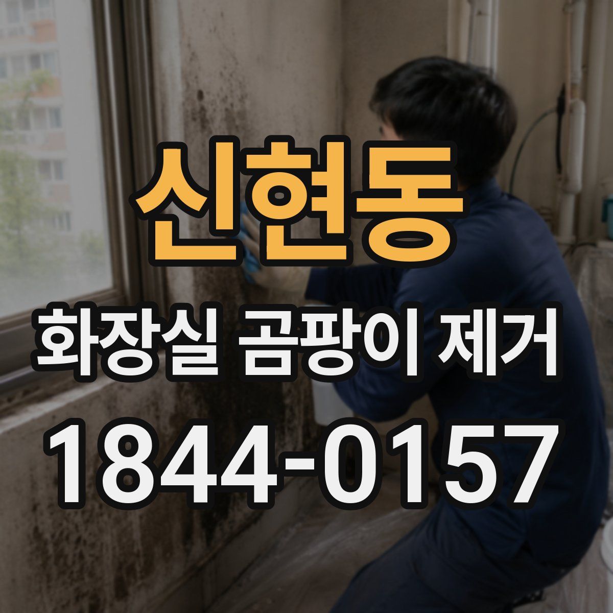 신현동 화장실 곰팡이 제거