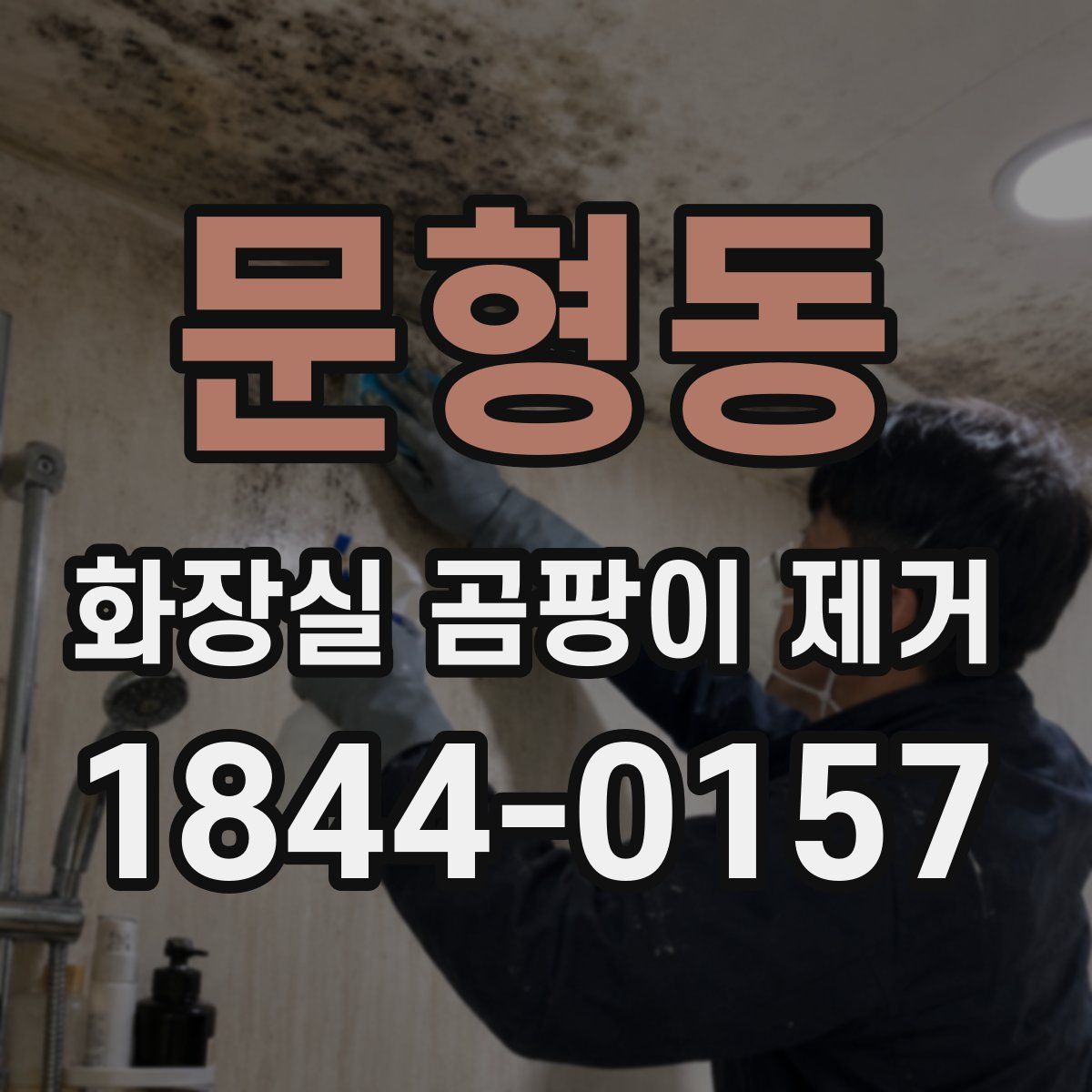 문형동 화장실 곰팡이 제거