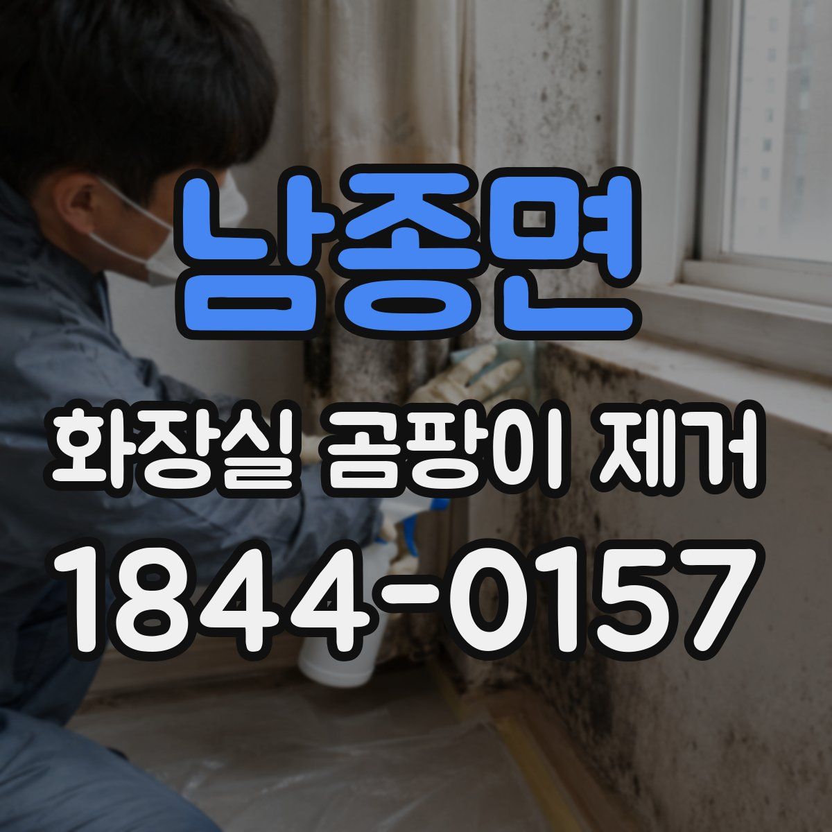 남종면 화장실 곰팡이 제거