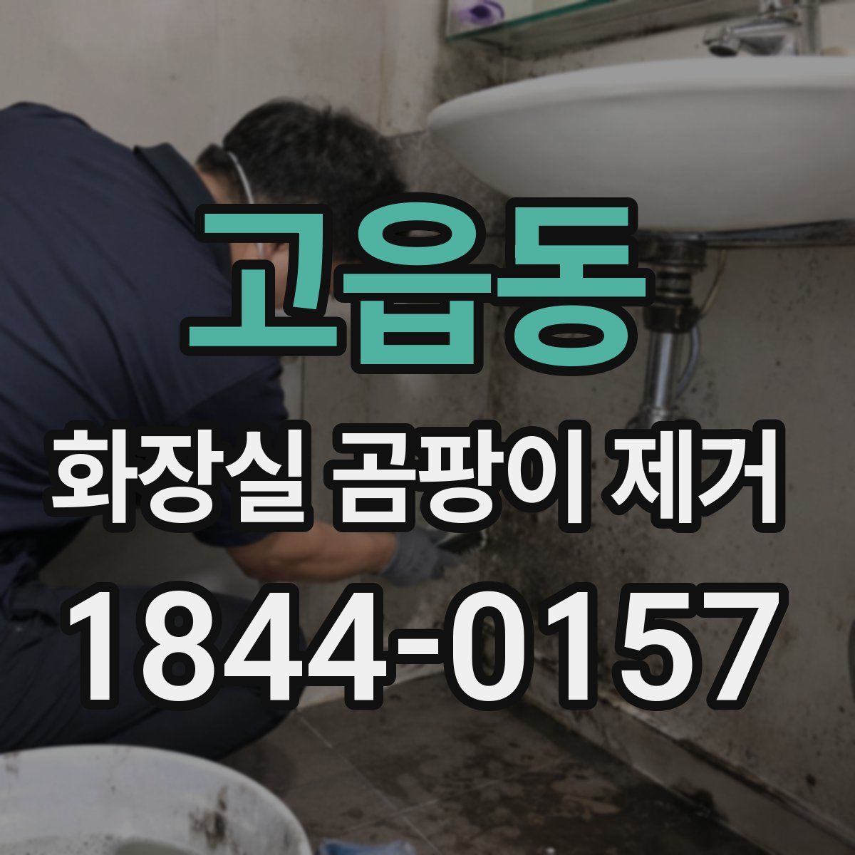 고읍동 화장실 곰팡이 제거