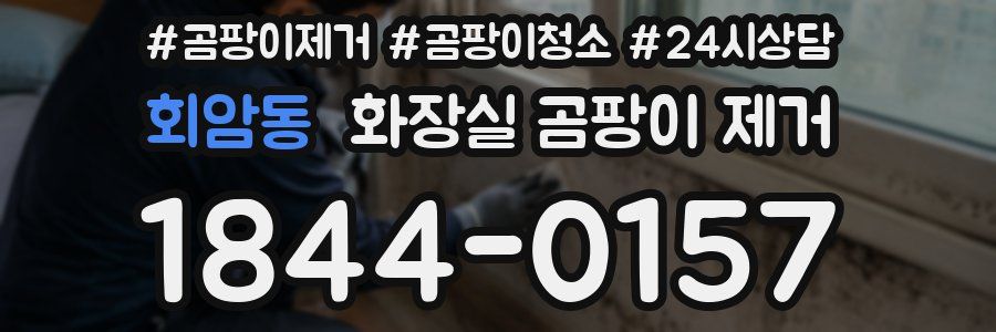 회암동 화장실 곰팡이 제거