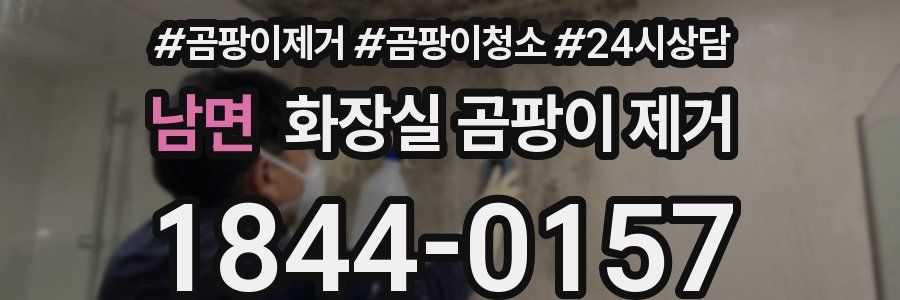 남면 화장실 곰팡이 제거