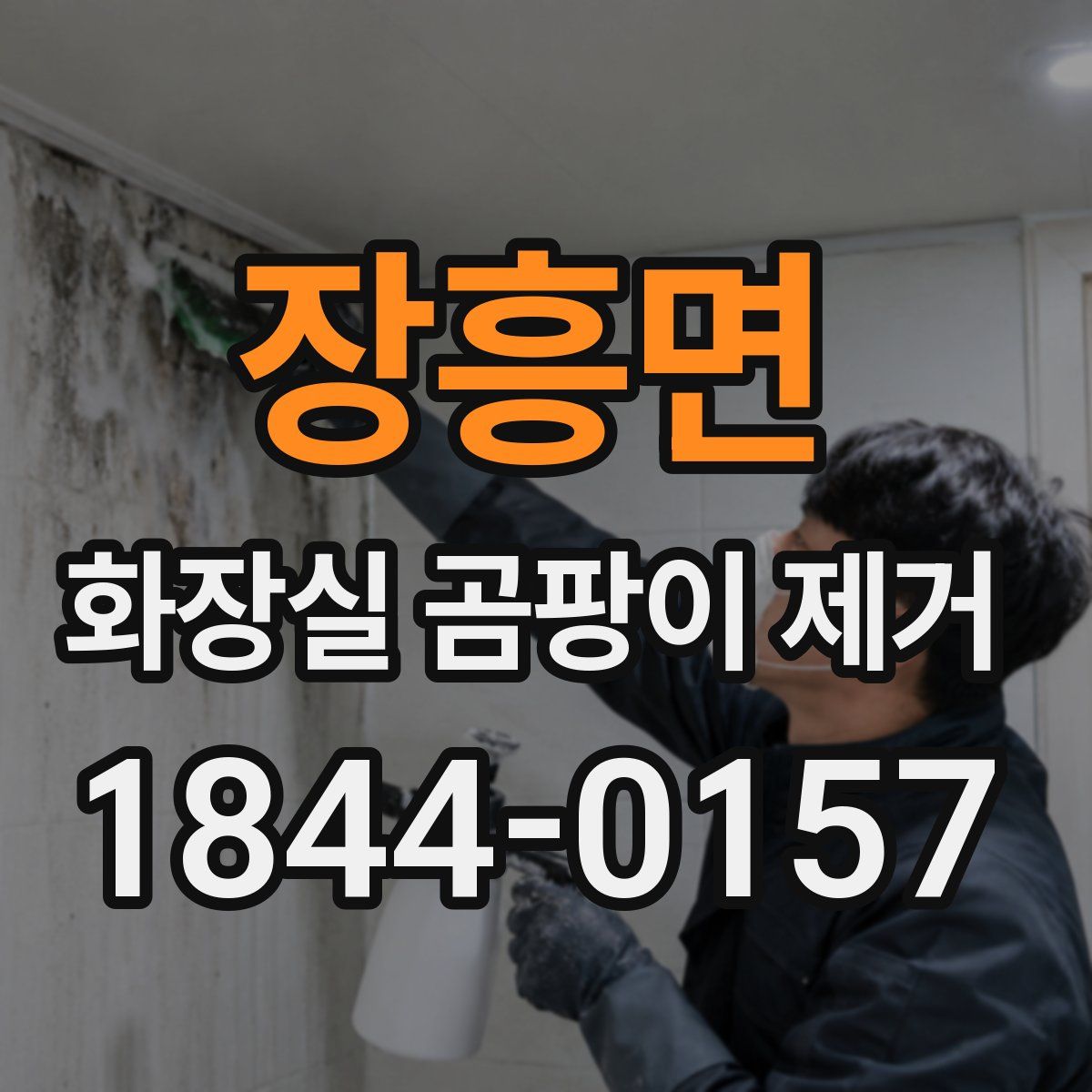 장흥면 화장실 곰팡이 제거
