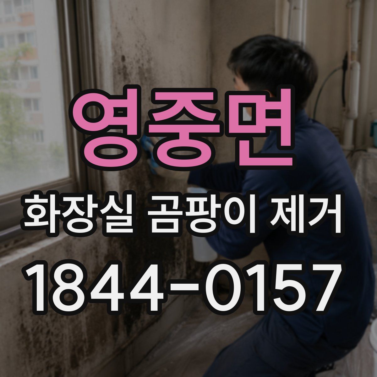 영중면 화장실 곰팡이 제거