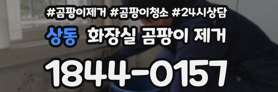 상동 화장실 곰팡이 제거