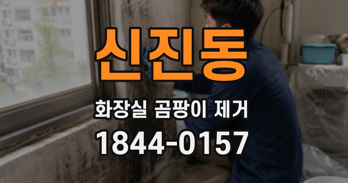 신진동 화장실 곰팡이 제거