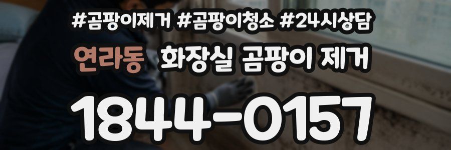 연라동 화장실 곰팡이 제거