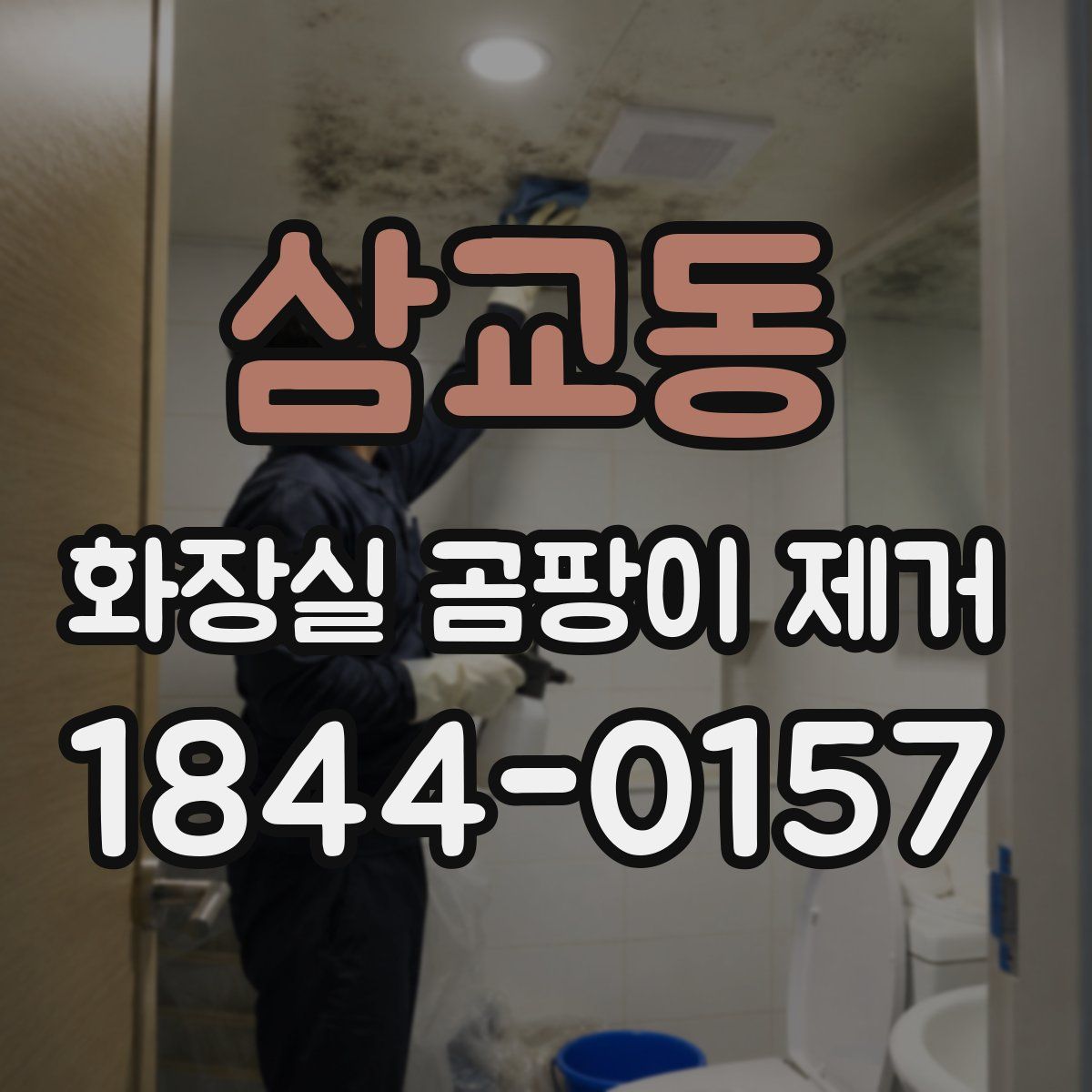 삼교동 화장실 곰팡이 제거