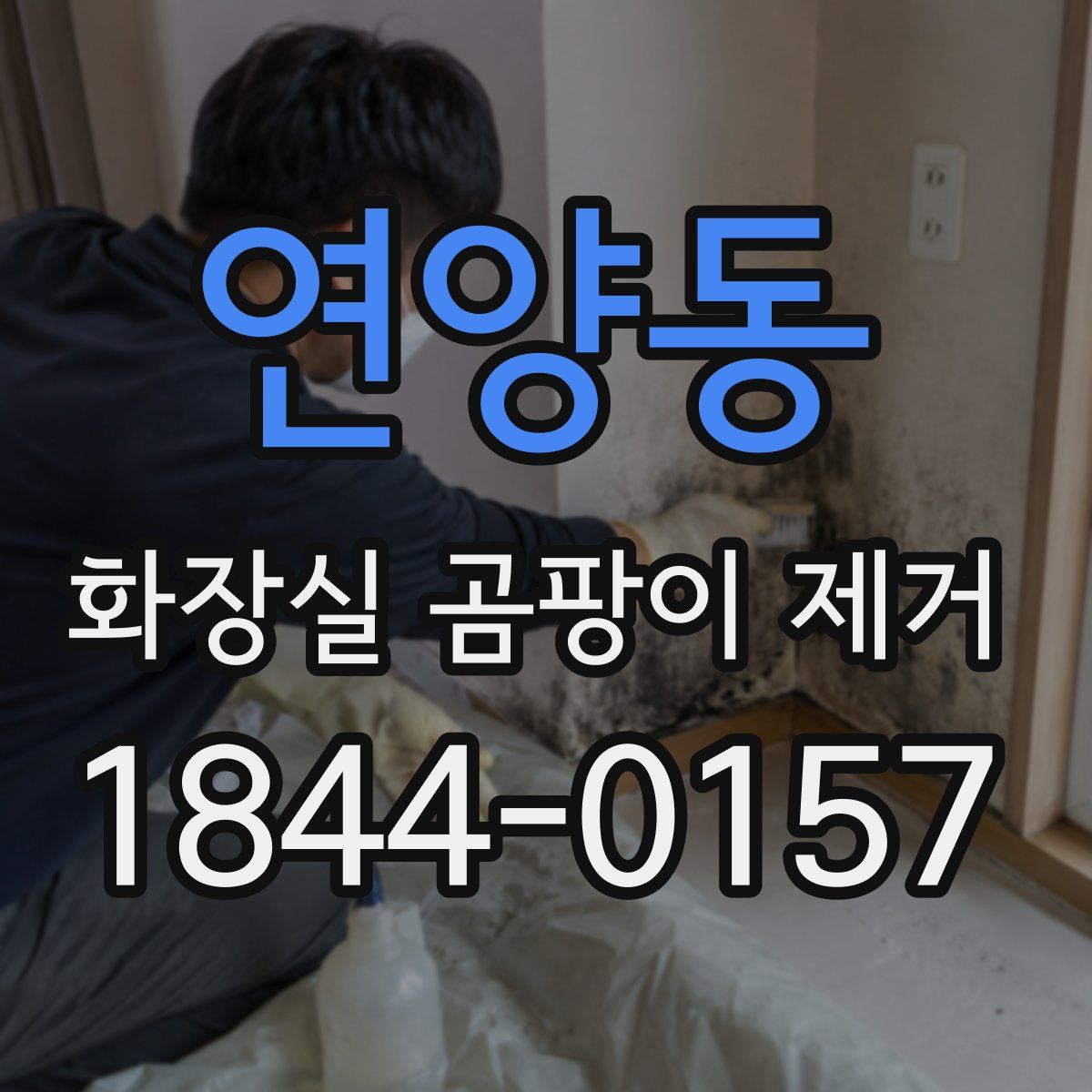 연양동 화장실 곰팡이 제거
