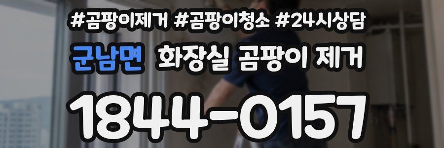 군남면 화장실 곰팡이 제거