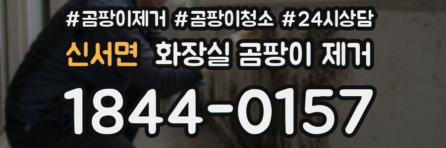 신서면 화장실 곰팡이 제거
