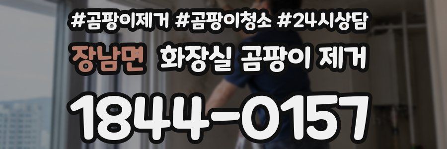 장남면 화장실 곰팡이 제거