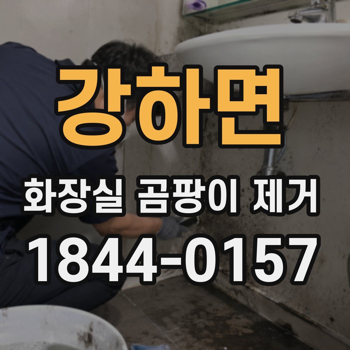 강하면 화장실 곰팡이 제거