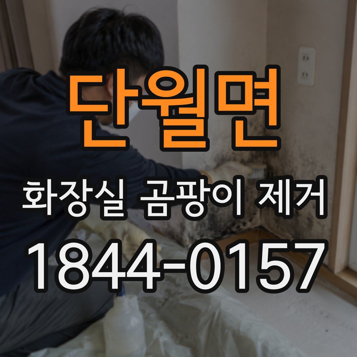 단월면 화장실 곰팡이 제거