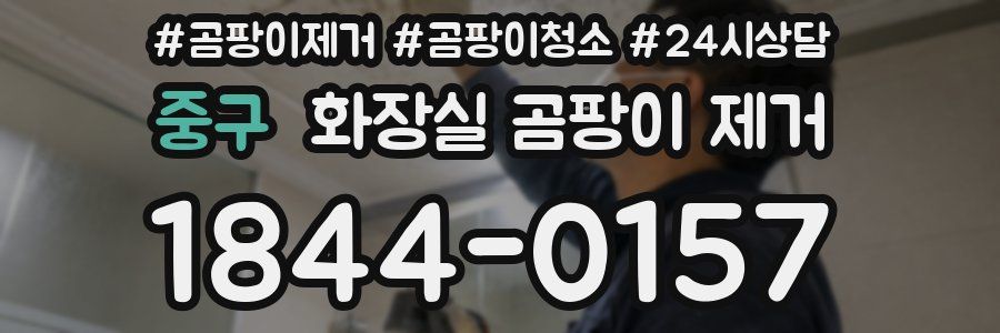 중구 화장실 곰팡이 제거